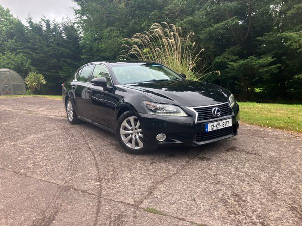 Lexus GS Saloon, Petrol Hybrid, 2012, Black