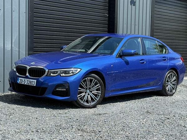 BMW 3-Series Saloon, Petrol Hybrid, 2020, Blue