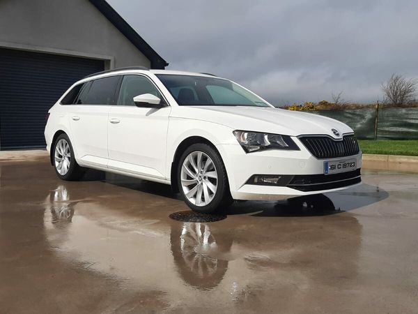 Skoda Superb Estate, Diesel, 2016, White