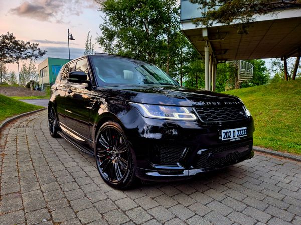 Land Rover Range Rover Sport SUV, Petrol Plug-in Hybrid, 2020, Black