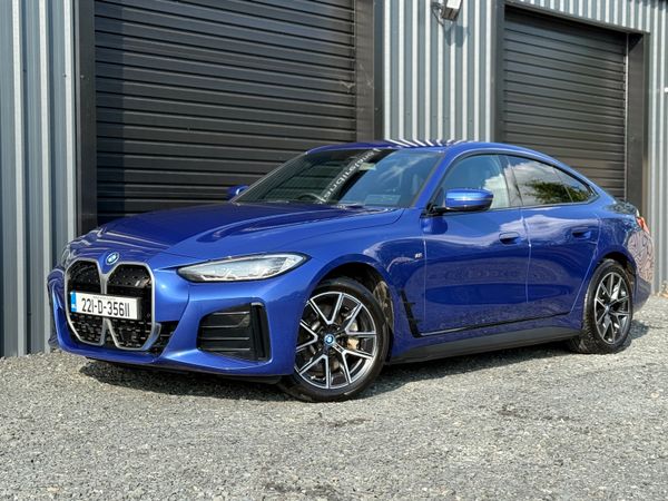 BMW i4 Hatchback, Electric, 2022, Blue