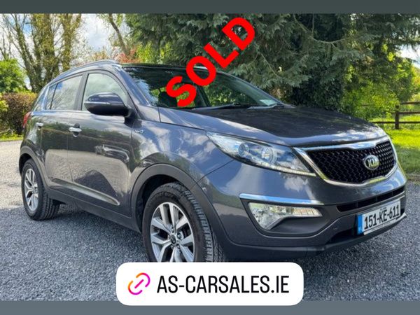 Kia Sportage SUV, Diesel, 2015, Silver