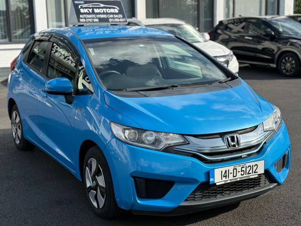 Honda Jazz Hatchback, Petrol Hybrid, 2014, Blue