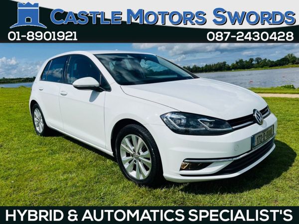 Volkswagen Golf Hatchback, Petrol, 2017, White