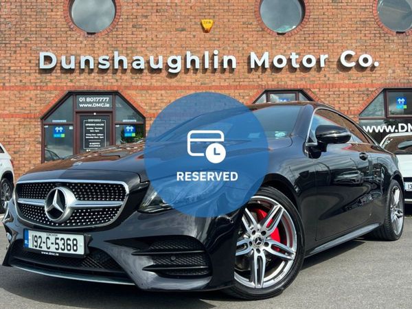 Mercedes-Benz E-Class Coupe, Diesel, 2019, Black