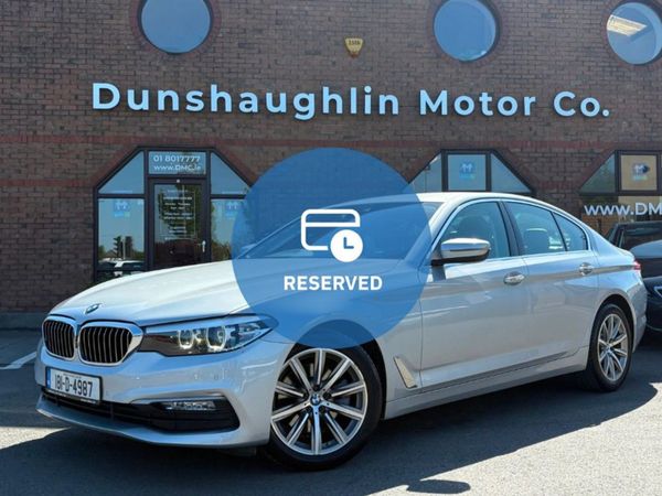 BMW 5-Series Saloon, Diesel, 2018, Grey