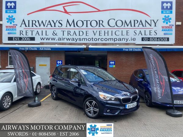 BMW 2-Series Gran Tourer Estate, Diesel, 2016, Blue