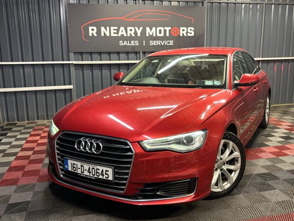Audi A6 Saloon, Diesel, 2016, Red