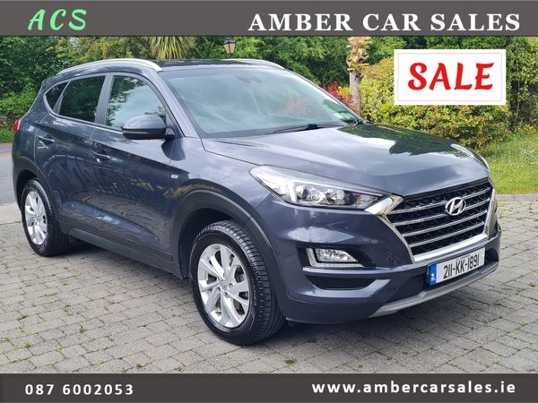 Hyundai Tucson SUV, Diesel Hybrid, 2021, Grey