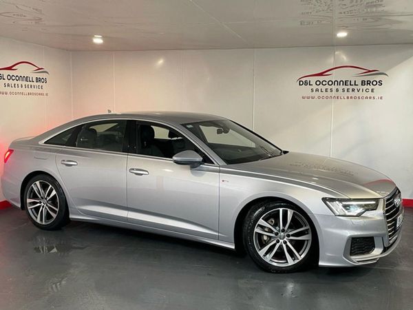 Audi A6 Saloon, Diesel, 2019, Silver