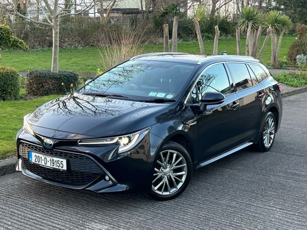 Toyota Corolla Estate/Jeep, Petrol Hybrid, 2020, Black