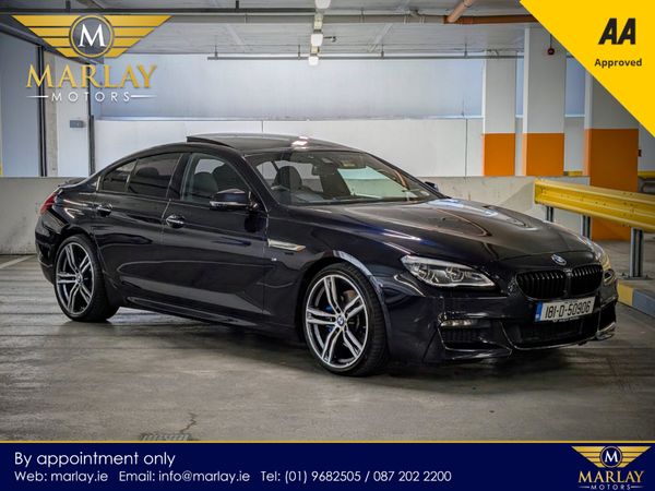 BMW 6-Series Coupe, Diesel, 2018, Black