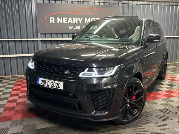 Land Rover Range Rover Sport SUV, Petrol, 2020, Black