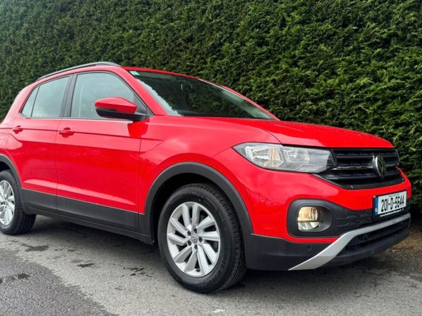 Volkswagen T-Cross Estate/Jeep, Petrol, 2020, Red
