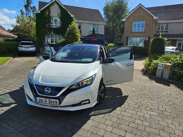 Nissan Leaf Hatchback, Electric, 2020, White