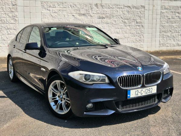 BMW 5-Series Saloon, Diesel, 2012, Blue
