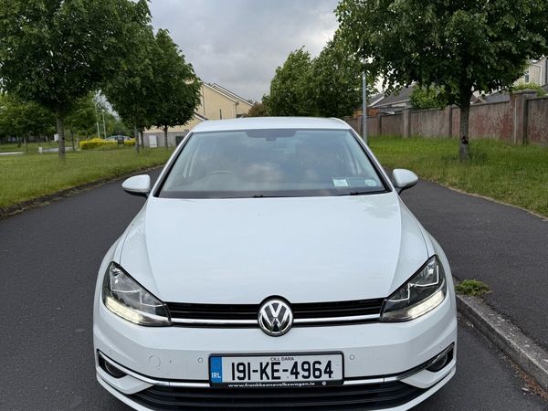 Volkswagen Golf Hatchback, Diesel, 2019, White