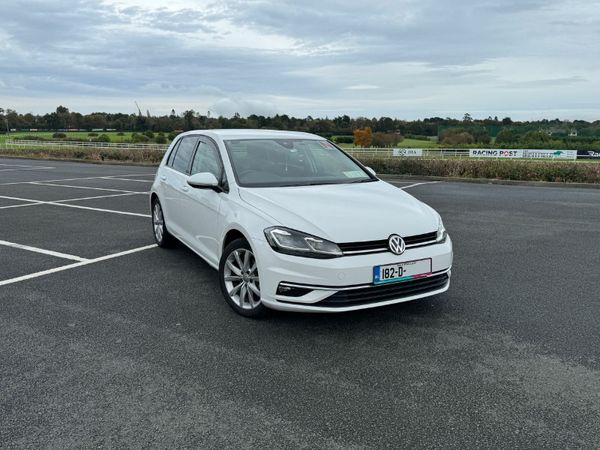 Volkswagen Golf Hatchback, Petrol, 2018, White