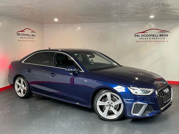 Audi A4 Saloon, Diesel, 2020, Blue