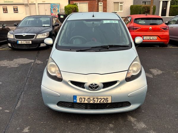 Toyota Aygo Hatchback, Petrol, 2007, Blue