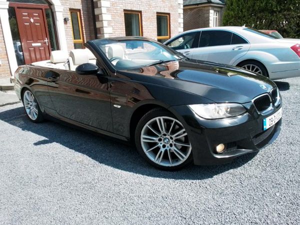 BMW 3-Series Convertible, Petrol, 2009, Black