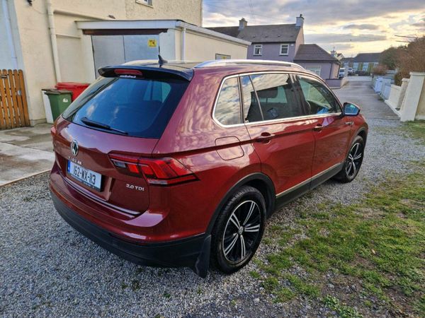 Volkswagen Tiguan SUV, Diesel, 2016, Red
