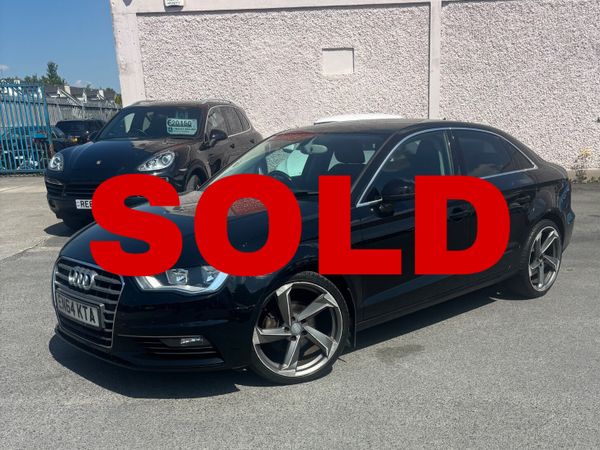Audi A3 Saloon, Diesel, 2015, Black