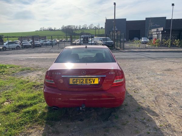 Mercedes-Benz C-Class Saloon, Diesel, 2012, Red