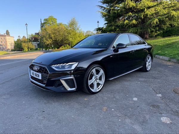 Audi A4 Saloon, Diesel Hybrid, 2022, Black