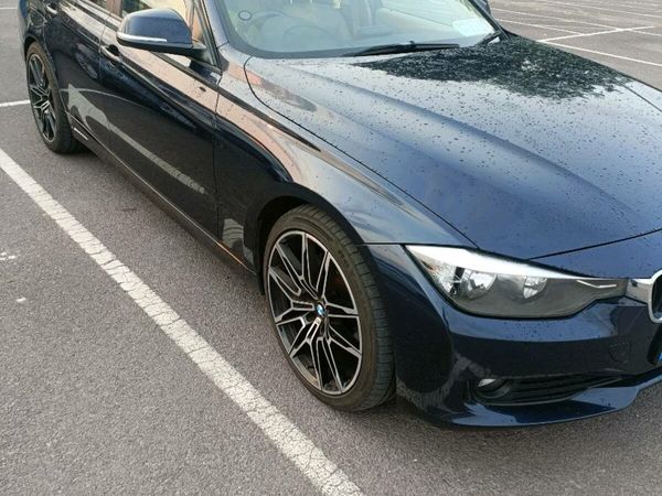 BMW 3-Series Saloon, Diesel, 2013, Blue