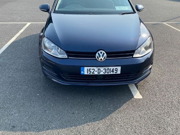 Volkswagen Golf Hatchback, Diesel, 2015, Blue