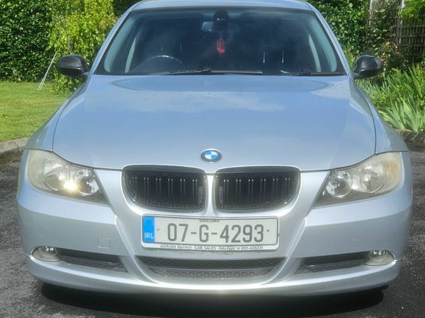BMW 3-Series Saloon, Petrol, 2007, Silver