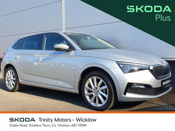 Skoda Scala Hatchback, Petrol, 2024, Silver