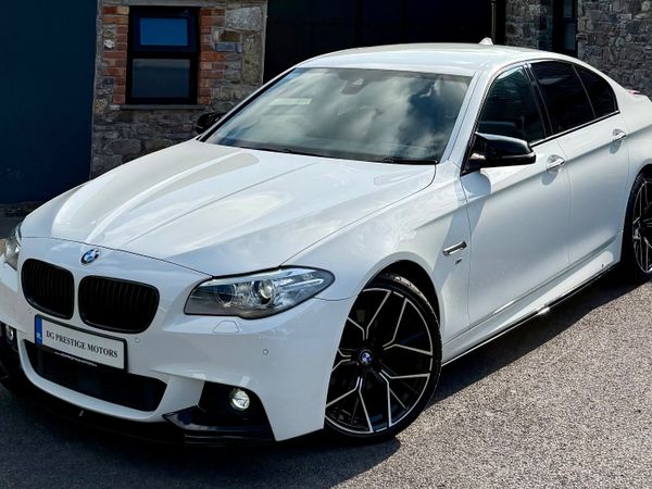 BMW 5-Series Saloon, Diesel, 2017, White