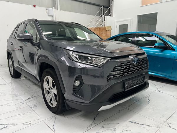 Toyota RAV4 SUV, Petrol Hybrid, 2020, Grey