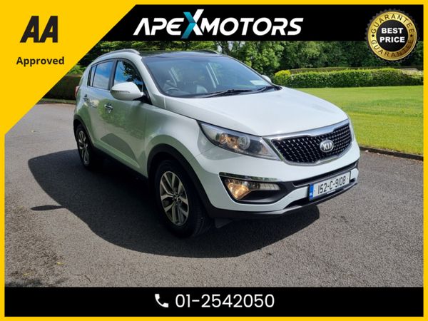 Kia Sportage SUV, Petrol, 2015, White