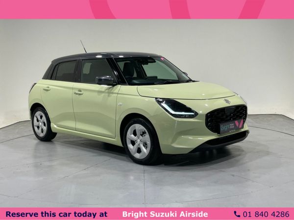 Suzuki Swift Hatchback, Petrol Hybrid, 2025, Yellow