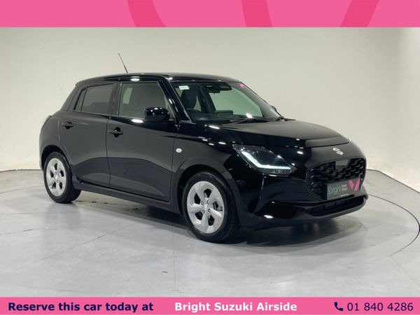 Suzuki Swift Hatchback, Petrol Hybrid, 2025, Black