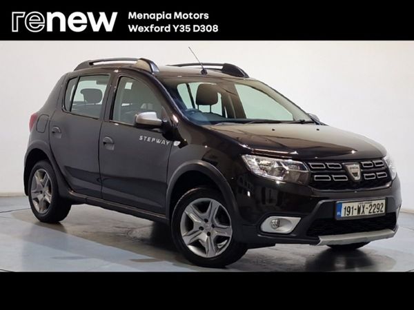 Dacia Sandero Stepway Hatchback, Petrol, 2019, Black