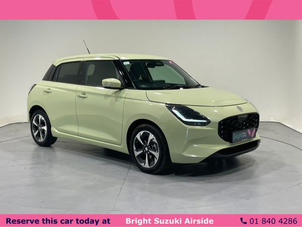Suzuki Swift Hatchback, Petrol Hybrid, 2025, Yellow