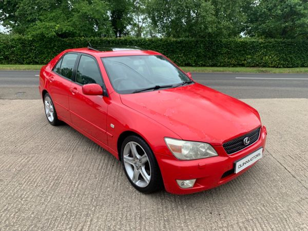 Lexus IS Saloon, Petrol, 2003, Red