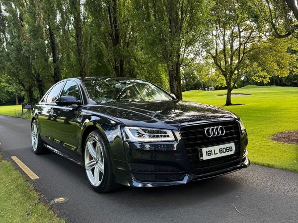 Audi A8 Saloon, Diesel, 2016, Blue