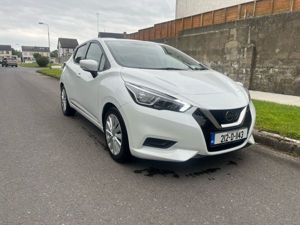 Nissan Micra Hatchback, Petrol, 2021, White