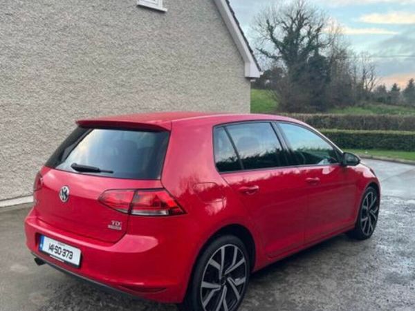 Volkswagen Golf Estate, Diesel, 2014, Red
