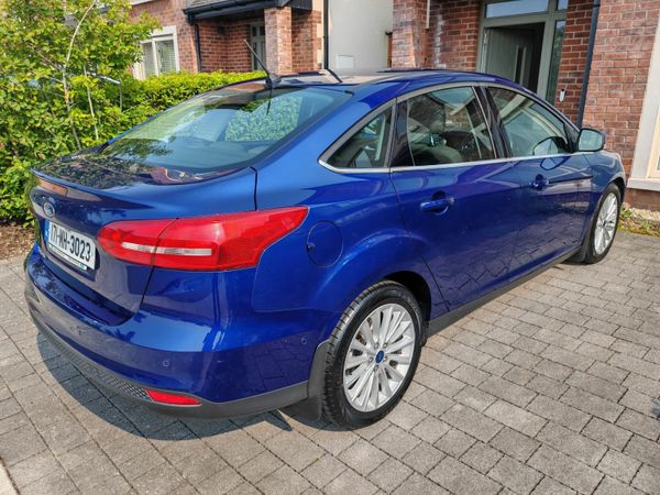 Ford Focus Saloon, Diesel, 2017, Blue