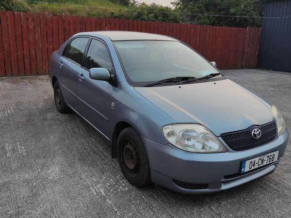 Toyota Corolla Saloon, Petrol, 2004, Grey