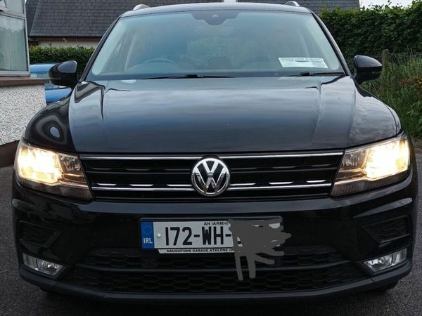 Volkswagen Tiguan SUV, Diesel, 2017, Black