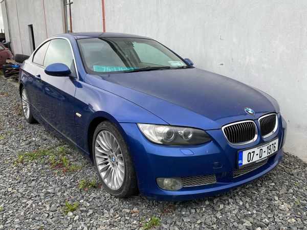 BMW 3-Series Coupe, Diesel, 2007, Blue