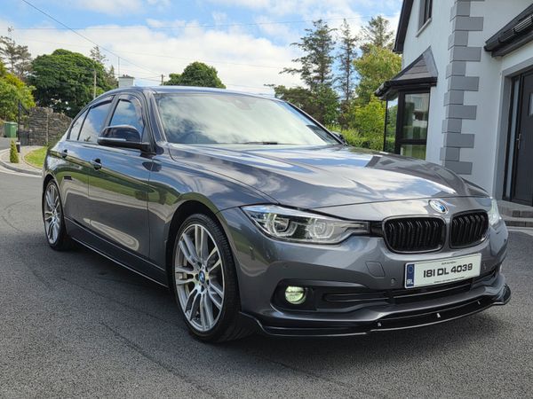 BMW 3-Series Saloon, Diesel, 2018, Grey
