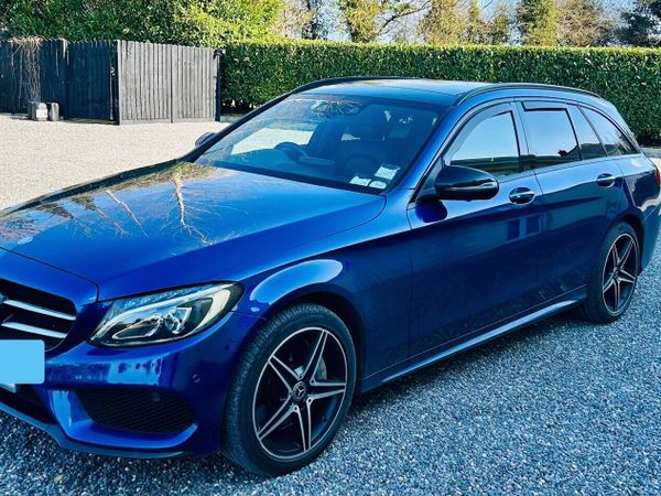 Mercedes-Benz C-Class Estate, Diesel, 2017, Blue